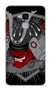 Чехол на Honor 5C "Красная маска самурая" Case Place