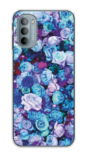Чехол на Motorola Moto G31 "Цветочный ковер" Case Place