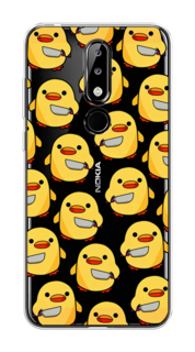 Чехол на Nokia 5.1 Plus (X5) "Утка с ножом" Case Place