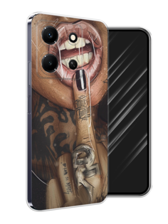 Чехол Awog на Infinix Note 30i "Девушка с татуировками"