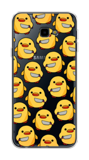 Чехол на Samsung Galaxy J4 Plus 2018 "Утка с ножом" Case Place