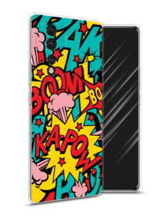 Чехол Awog на Honor 80 "Постер pop art"
