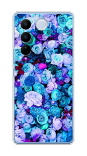 Чехол на Vivo V27/V27 Pro "Цветочный ковер" Case Place