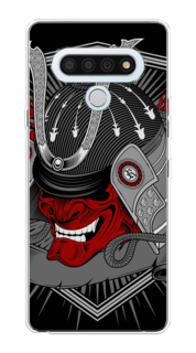 Чехол на LG Stylo 6 "Красная маска самурая" Case Place