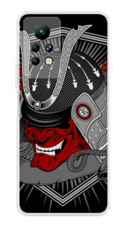 Чехол на Infinix Note 11 Pro "Красная маска самурая" Case Place