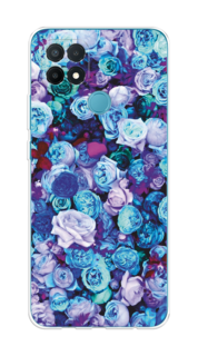 Чехол на Oppo A15/A15s "Цветочный ковер" Case Place