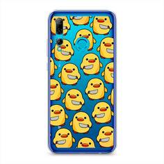 Чехол на Honor 10i "Утка с ножом" Case Place