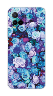 Чехол на Vivo Y21e "Цветочный ковер" Case Place