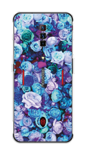 Чехол на ZTE Nubia Red Magic 6 "Цветочный ковер" Case Place