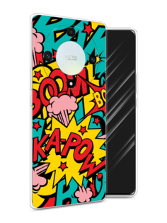 Чехол Awog на Honor X9A "Постер pop art"