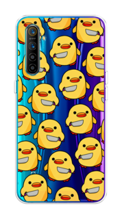 Чехол на Realme XT "Утка с ножом" Case Place