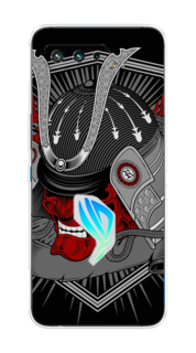 Чехол на Asus Rog Phone 5/5s "Красная маска самурая" Case Place