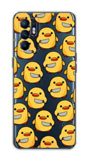Чехол на Oppo Reno 6 4G "Утка с ножом" Case Place