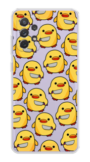 Чехол на Samsung Galaxy A73 "Утка с ножом" Case Place