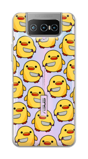 Чехол на Asus Zenfone 7 "Утка с ножом" Case Place