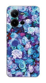 Чехол на Vivo V25 "Цветочный ковер" Case Place