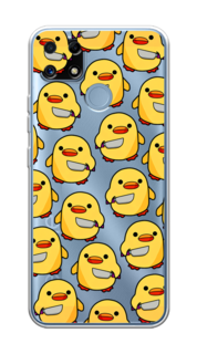 Чехол на Realme C25/C25s "Утка с ножом" Case Place