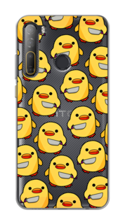 Чехол на HTC Desire 20 Pro "Утка с ножом" Case Place