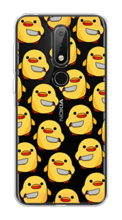 Чехол на Nokia X6 "Утка с ножом" Case Place