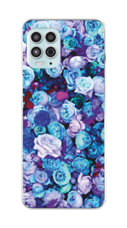 Чехол на Motorola Moto G100 "Цветочный ковер" Case Place