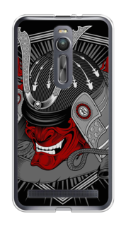 Чехол на Asus Zenfone 2 ZE550ML/ZE551ML "Красная маска самурая" Case Place