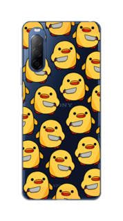 Чехол на Sony Xperia 10 II "Утка с ножом" Case Place