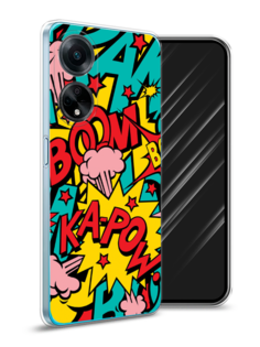 Чехол Awog на Oppo A98 "Постер pop art"