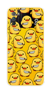 Чехол на Xiaomi Poco M3 "Утка с ножом" Case Place