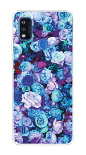 Чехол на ZTE Blade A51 "Цветочный ковер" Case Place