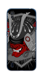 Чехол на Samsung Galaxy M01 "Красная маска самурая" Case Place