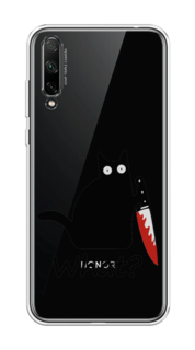 Чехол на Honor 30i "Котик с ножом" Case Place
