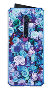 Чехол на Oppo Reno 2 "Цветочный ковер" Case Place
