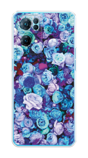 Чехол на Oppo Reno 7 Pro "Цветочный ковер" Case Place
