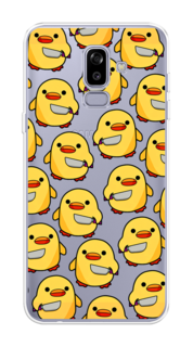 Чехол на Samsung Galaxy J8 "Утка с ножом" Case Place