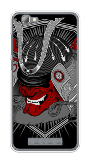 Чехол на ZTE Blade A610 "Красная маска самурая" Case Place