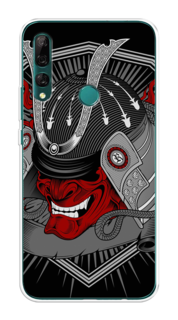 Чехол на Huawei Y9 Prime 2019 "Красная маска самурая" Case Place