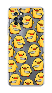 Чехол на Infinix Note 10 Pro "Утка с ножом" Case Place