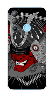 Чехол на Tecno POP 5 LTE "Красная маска самурая" Case Place