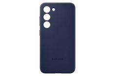 Чехол Samsung Silicone Cover S23, Тёмно-синий