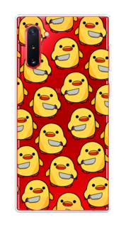 Чехол на Samsung Galaxy Note 10 "Утка с ножом" Case Place