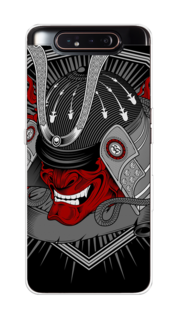 Чехол на Samsung Galaxy A80 "Красная маска самурая" Case Place