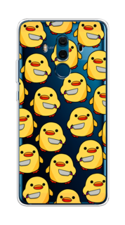 Чехол на Huawei Mate 10 Pro "Утка с ножом" Case Place