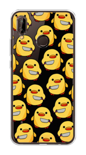 Чехол на Huawei Nova 3 "Утка с ножом" Case Place