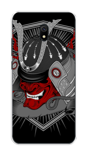 Чехол на Xiaomi Redmi 8A "Красная маска самурая" Case Place