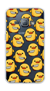 Чехол на Samsung Galaxy J1 2016 "Утка с ножом" Case Place