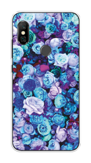 Чехол на Xiaomi Redmi Note 6 Pro "Цветочный ковер" Case Place