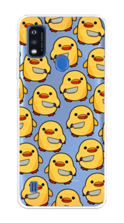 Чехол на ZTE Blade A51 "Утка с ножом" Case Place