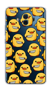 Чехол на Huawei Mate 10 "Утка с ножом" Case Place