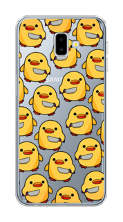 Чехол на Samsung Galaxy J6 Plus 2018 "Утка с ножом" Case Place