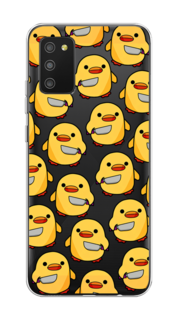 Чехол на Samsung Galaxy A02s "Утка с ножом" Case Place
